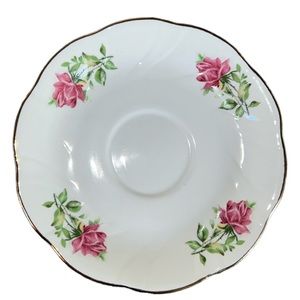 CERAMIC SAUCER MARIA PATTERN FORMALITIES BY BAUM BROS